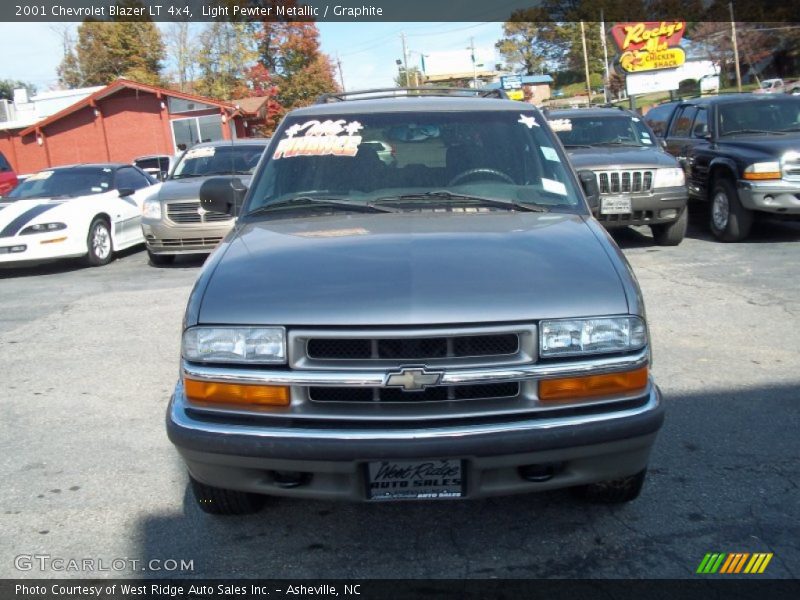 Light Pewter Metallic / Graphite 2001 Chevrolet Blazer LT 4x4