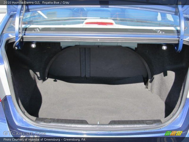 Regatta Blue / Gray 2010 Hyundai Elantra GLS