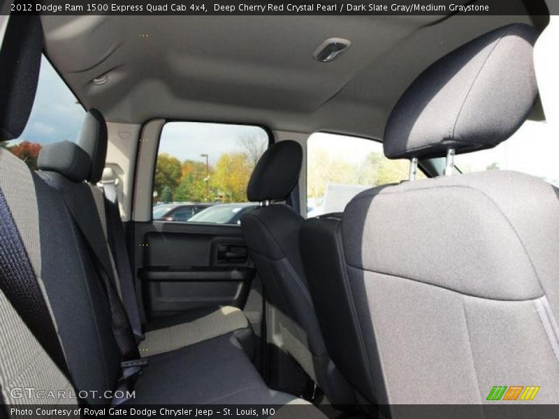 Deep Cherry Red Crystal Pearl / Dark Slate Gray/Medium Graystone 2012 Dodge Ram 1500 Express Quad Cab 4x4