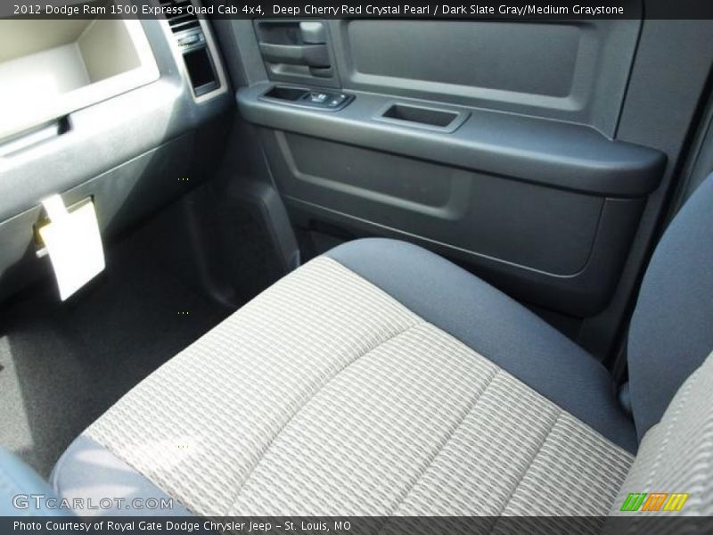 Deep Cherry Red Crystal Pearl / Dark Slate Gray/Medium Graystone 2012 Dodge Ram 1500 Express Quad Cab 4x4