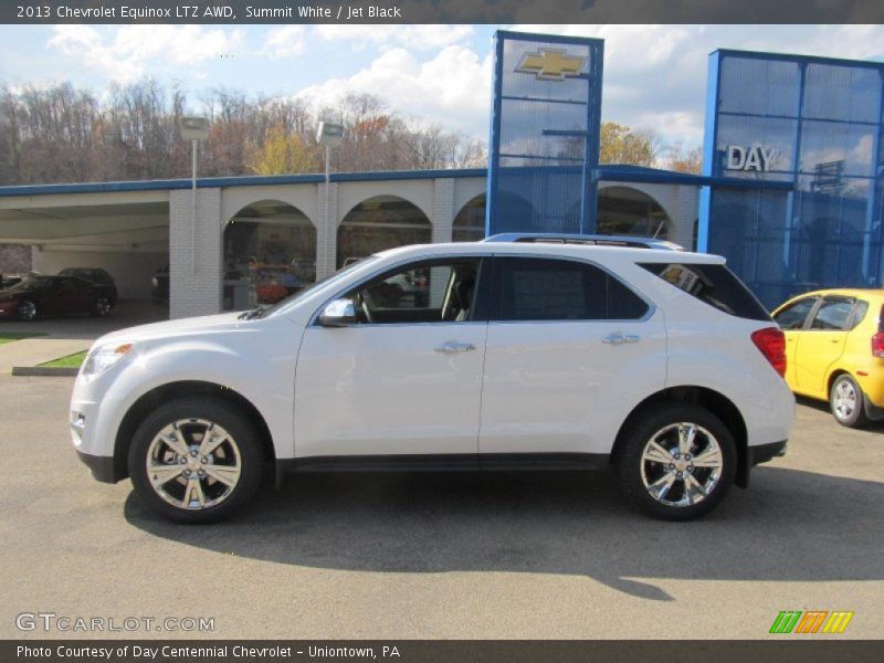 Summit White / Jet Black 2013 Chevrolet Equinox LTZ AWD