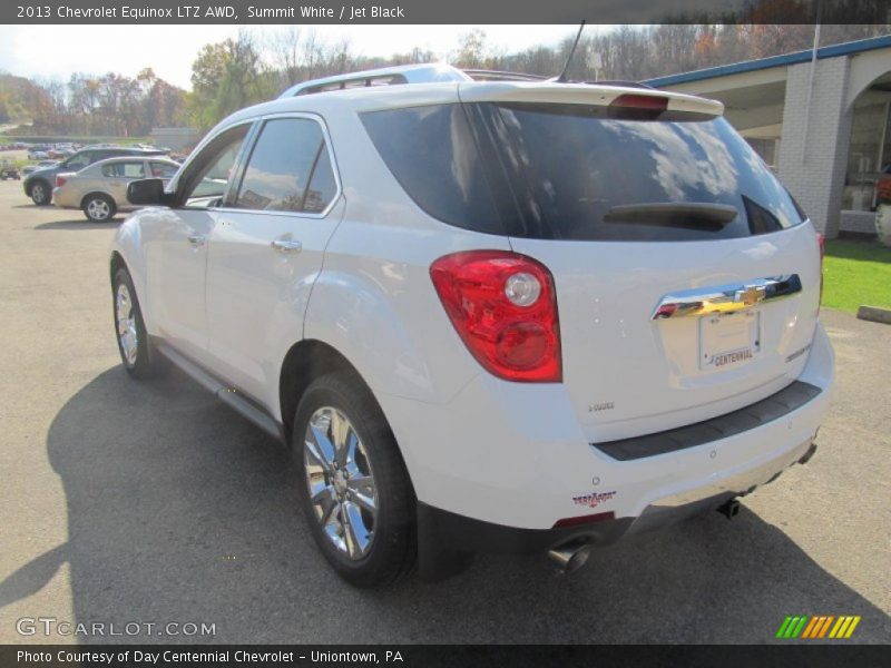 Summit White / Jet Black 2013 Chevrolet Equinox LTZ AWD