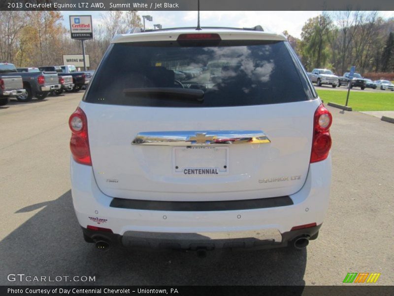 Summit White / Jet Black 2013 Chevrolet Equinox LTZ AWD