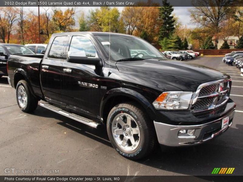 Front 3/4 View of 2012 Ram 1500 Laramie Quad Cab 4x4