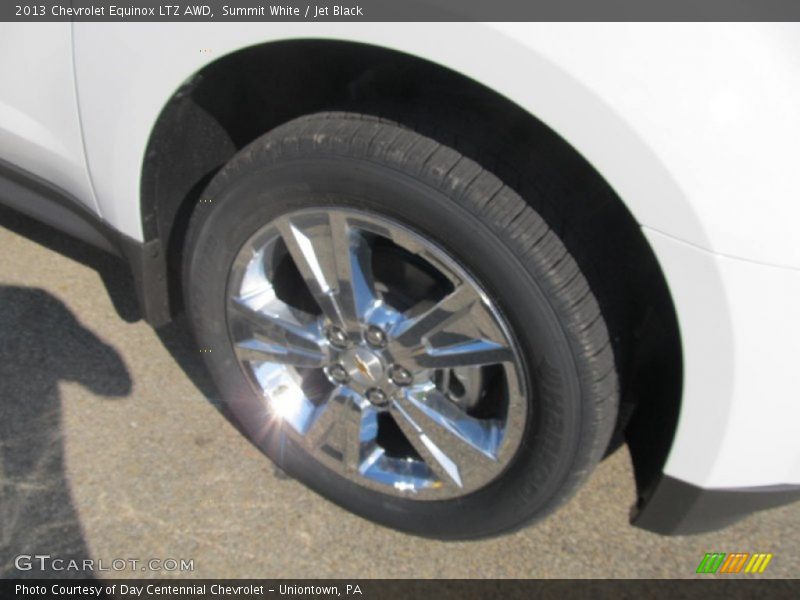 Summit White / Jet Black 2013 Chevrolet Equinox LTZ AWD