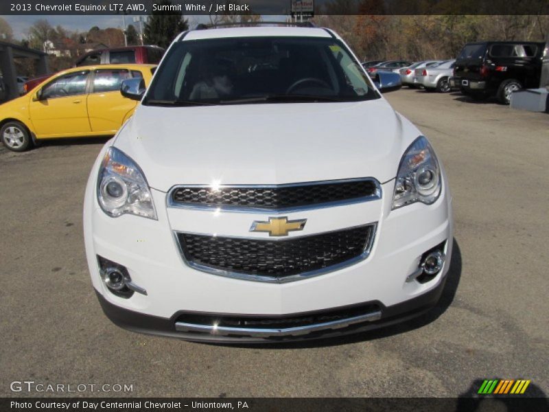 Summit White / Jet Black 2013 Chevrolet Equinox LTZ AWD