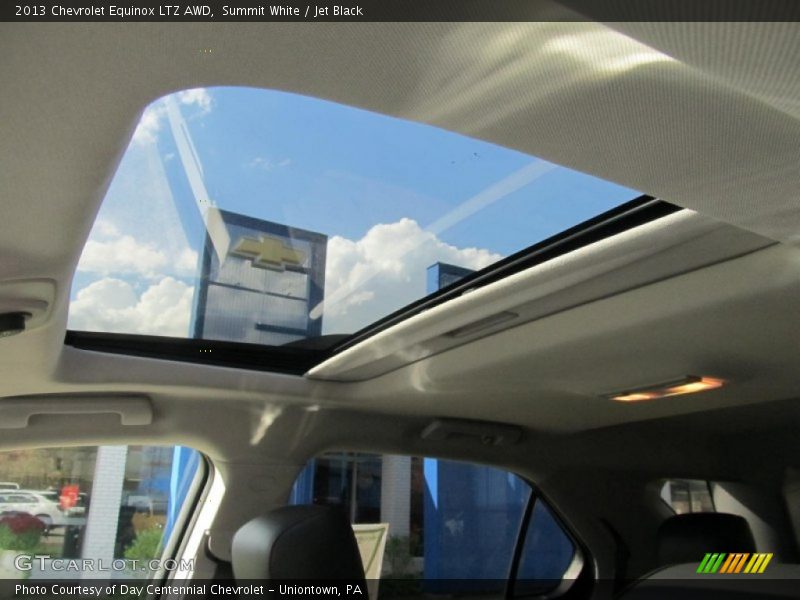 Summit White / Jet Black 2013 Chevrolet Equinox LTZ AWD