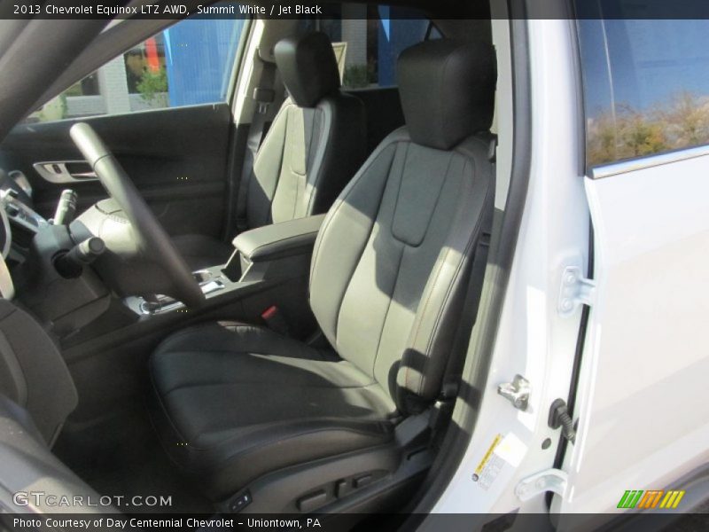 Summit White / Jet Black 2013 Chevrolet Equinox LTZ AWD