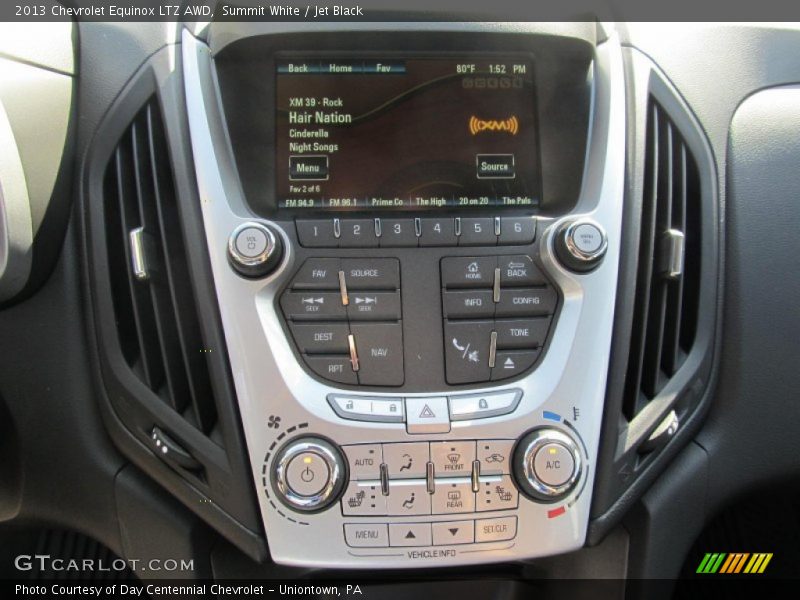 Summit White / Jet Black 2013 Chevrolet Equinox LTZ AWD