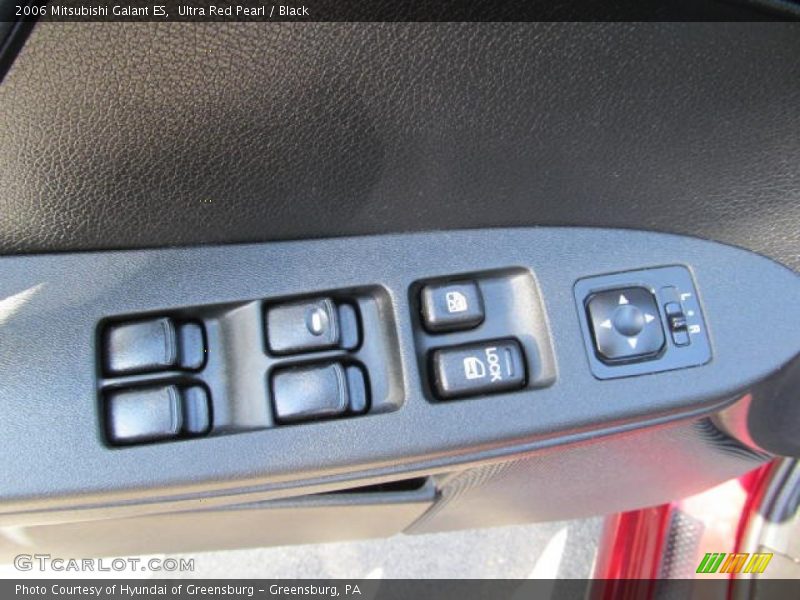 Ultra Red Pearl / Black 2006 Mitsubishi Galant ES