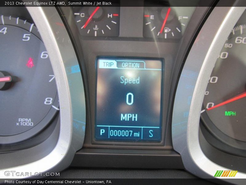 Summit White / Jet Black 2013 Chevrolet Equinox LTZ AWD