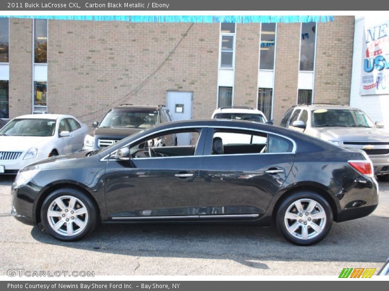 Carbon Black Metallic / Ebony 2011 Buick LaCrosse CXL