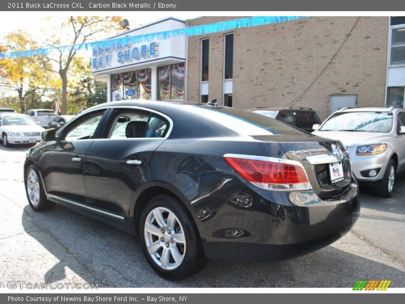 Carbon Black Metallic / Ebony 2011 Buick LaCrosse CXL