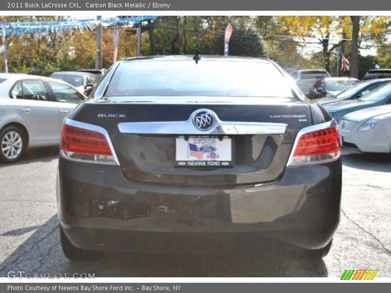 Carbon Black Metallic / Ebony 2011 Buick LaCrosse CXL