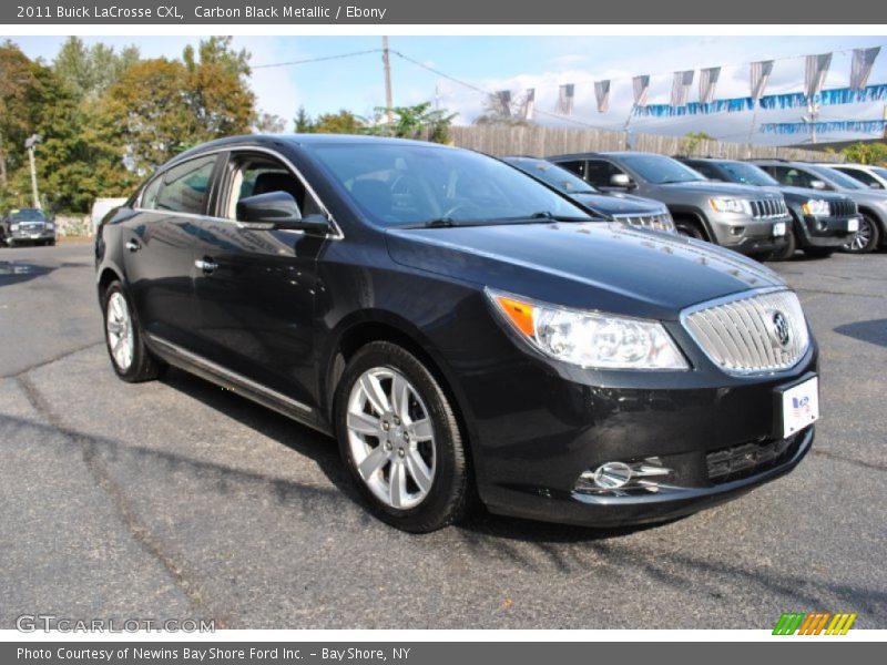 Carbon Black Metallic / Ebony 2011 Buick LaCrosse CXL