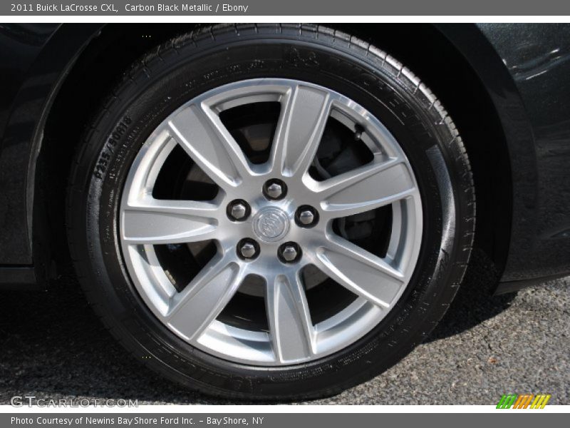 Carbon Black Metallic / Ebony 2011 Buick LaCrosse CXL