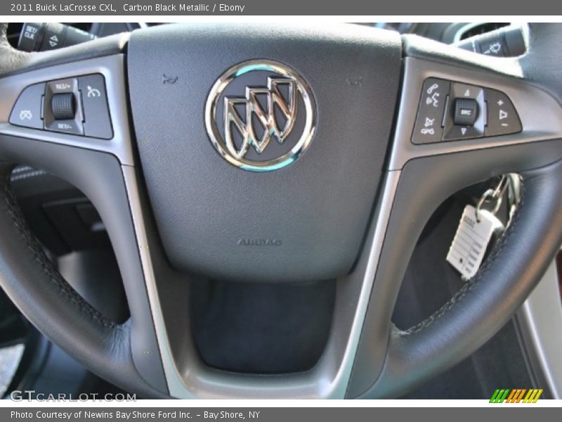 Carbon Black Metallic / Ebony 2011 Buick LaCrosse CXL