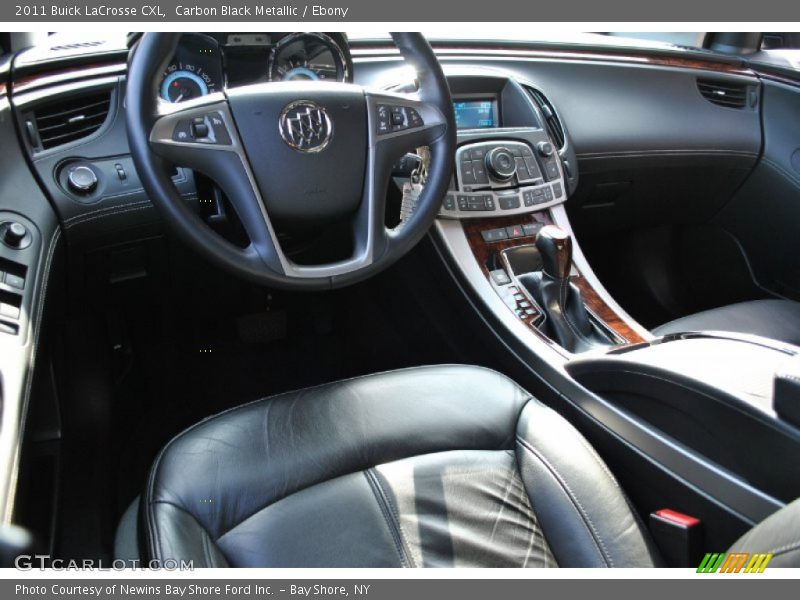 Carbon Black Metallic / Ebony 2011 Buick LaCrosse CXL