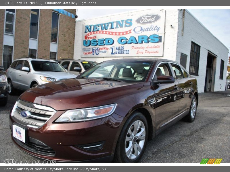 Cinnamon Metallic / Light Stone 2012 Ford Taurus SEL