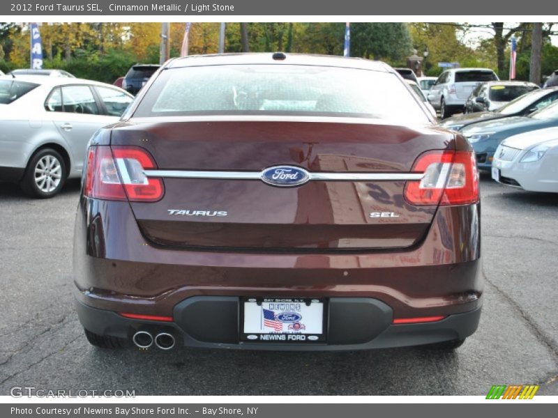 Cinnamon Metallic / Light Stone 2012 Ford Taurus SEL