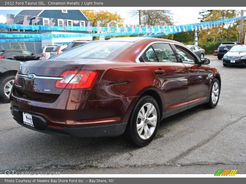 Cinnamon Metallic / Light Stone 2012 Ford Taurus SEL