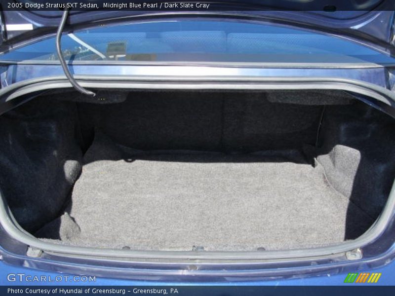 Midnight Blue Pearl / Dark Slate Gray 2005 Dodge Stratus SXT Sedan