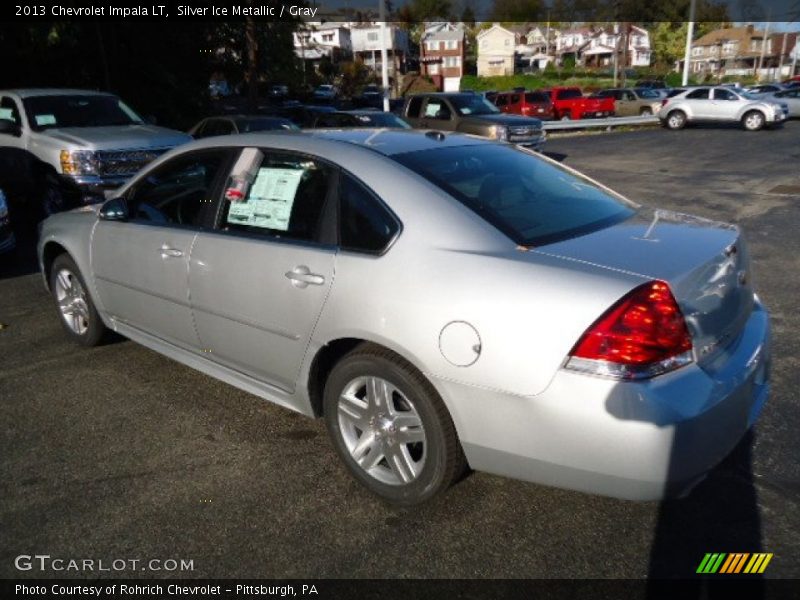 Silver Ice Metallic / Gray 2013 Chevrolet Impala LT