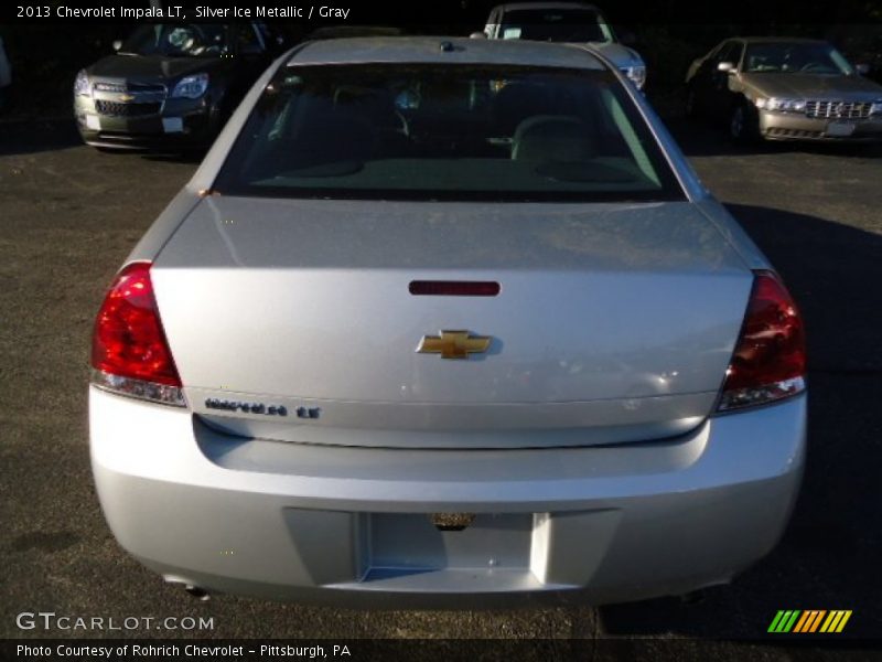 Silver Ice Metallic / Gray 2013 Chevrolet Impala LT