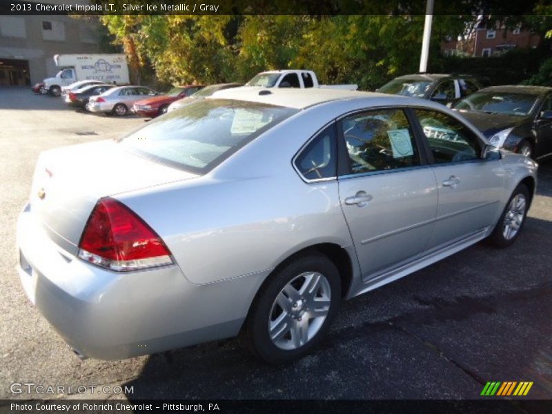 Silver Ice Metallic / Gray 2013 Chevrolet Impala LT