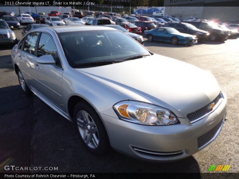 Silver Ice Metallic / Gray 2013 Chevrolet Impala LT