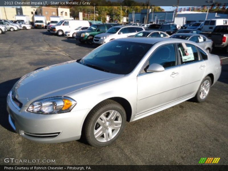 Silver Ice Metallic / Gray 2013 Chevrolet Impala LT
