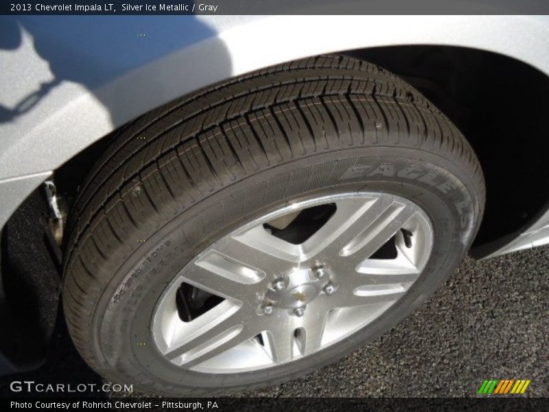 Silver Ice Metallic / Gray 2013 Chevrolet Impala LT