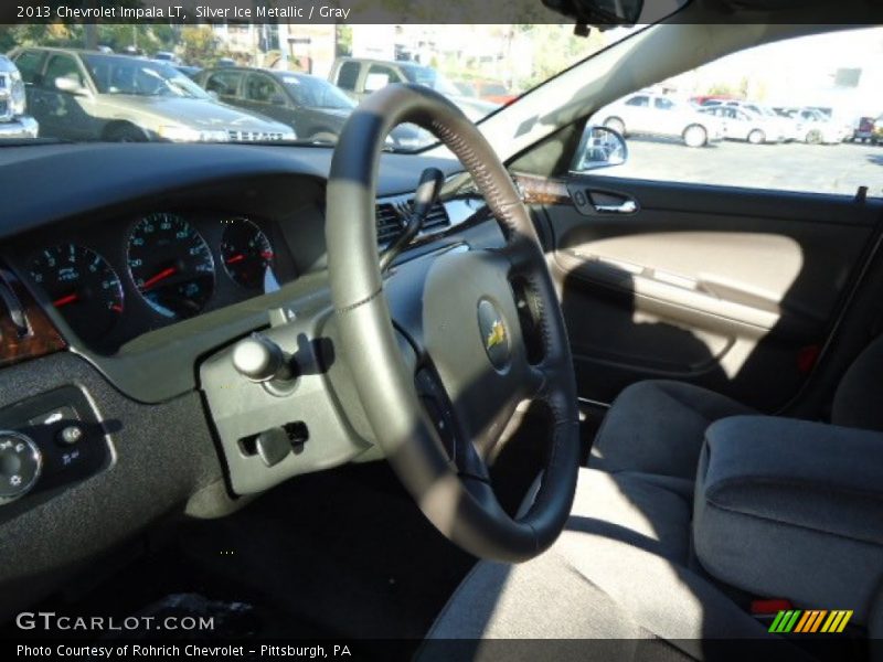 Silver Ice Metallic / Gray 2013 Chevrolet Impala LT