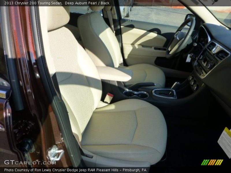 Deep Auburn Pearl / Black 2013 Chrysler 200 Touring Sedan