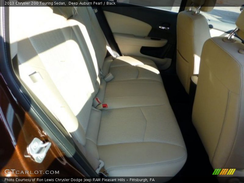 Deep Auburn Pearl / Black 2013 Chrysler 200 Touring Sedan