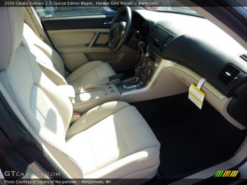 Harvest Gold Metallic / Warm Ivory 2009 Subaru Outback 2.5i Special Edition Wagon