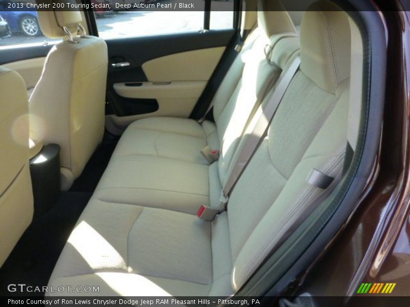 Deep Auburn Pearl / Black 2013 Chrysler 200 Touring Sedan