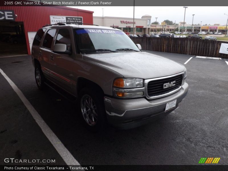 Silver Birch Metallic / Pewter/Dark Pewter 2005 GMC Yukon SLE
