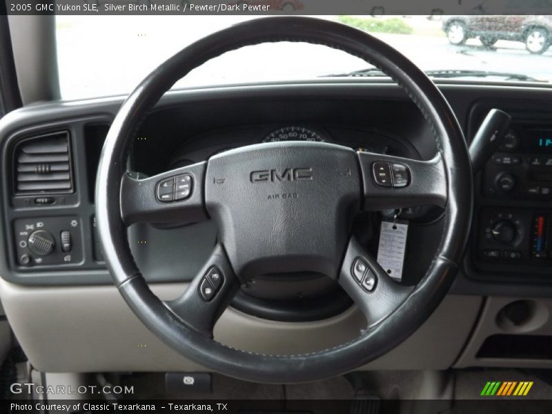 Silver Birch Metallic / Pewter/Dark Pewter 2005 GMC Yukon SLE