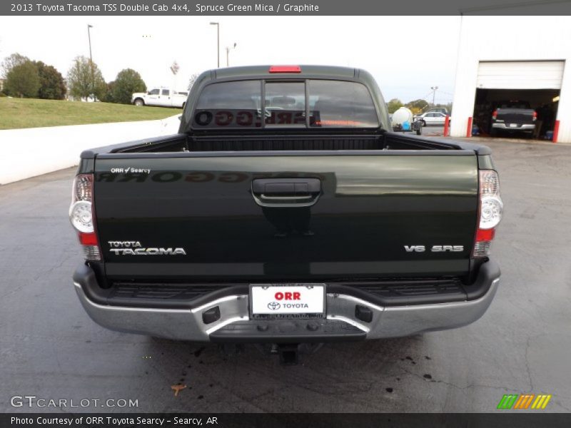 Spruce Green Mica / Graphite 2013 Toyota Tacoma TSS Double Cab 4x4