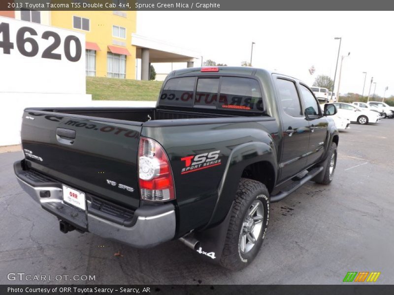 Spruce Green Mica / Graphite 2013 Toyota Tacoma TSS Double Cab 4x4