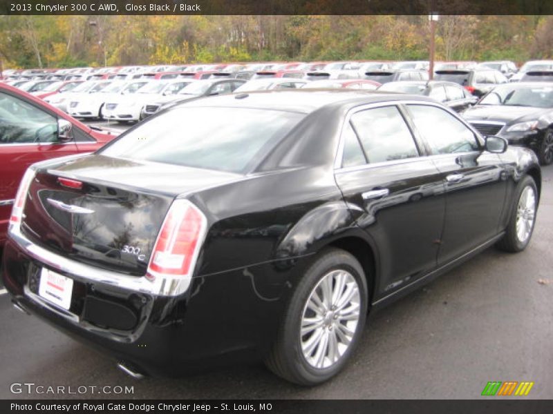 Gloss Black / Black 2013 Chrysler 300 C AWD