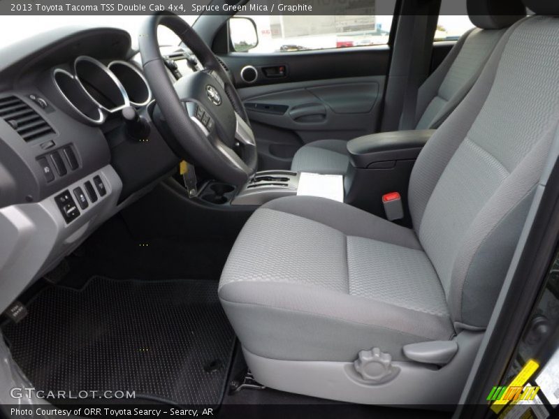 Spruce Green Mica / Graphite 2013 Toyota Tacoma TSS Double Cab 4x4