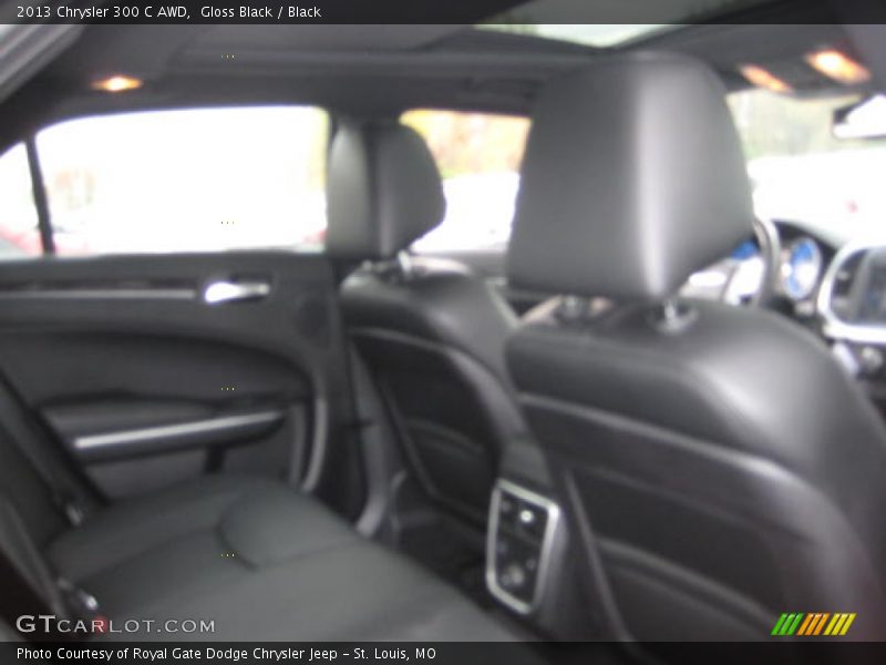 Gloss Black / Black 2013 Chrysler 300 C AWD
