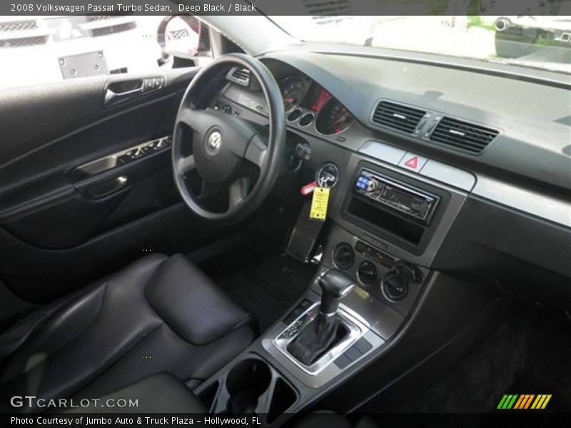 Deep Black / Black 2008 Volkswagen Passat Turbo Sedan