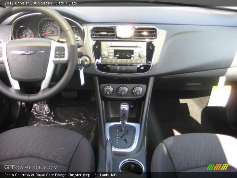 Black / Black 2012 Chrysler 200 S Sedan