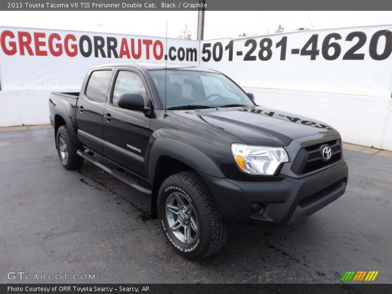 Black / Graphite 2013 Toyota Tacoma V6 TSS Prerunner Double Cab