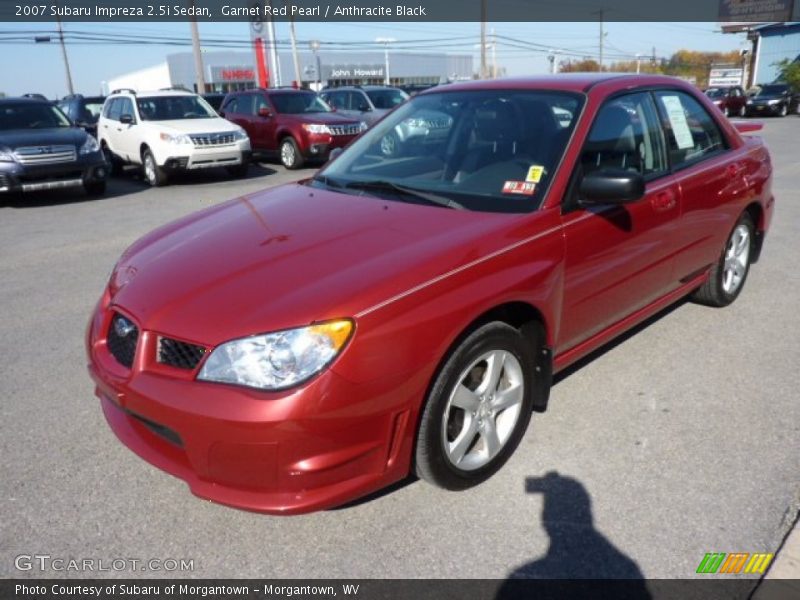 Front 3/4 View of 2007 Impreza 2.5i Sedan