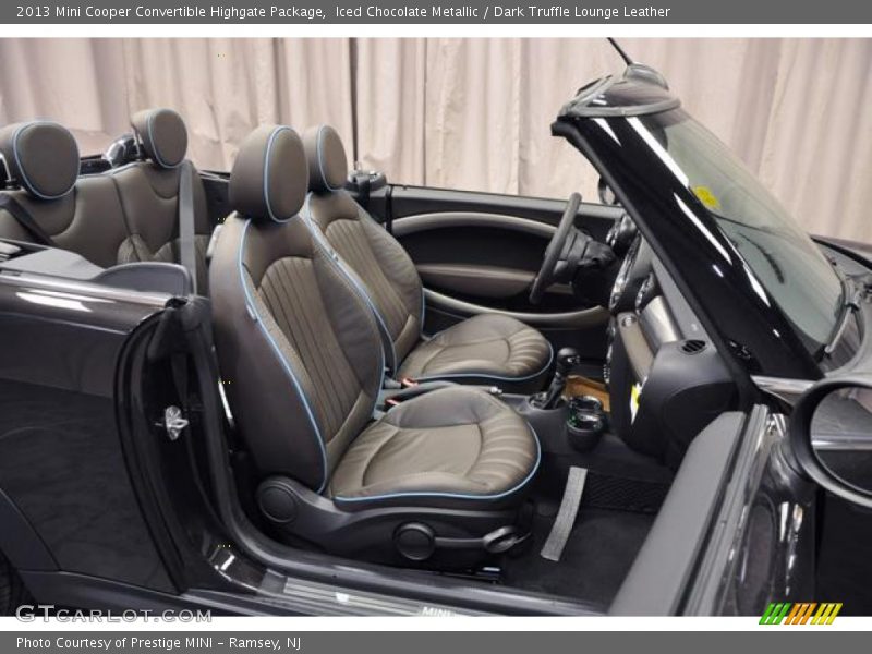  2013 Cooper Convertible Highgate Package Dark Truffle Lounge Leather Interior