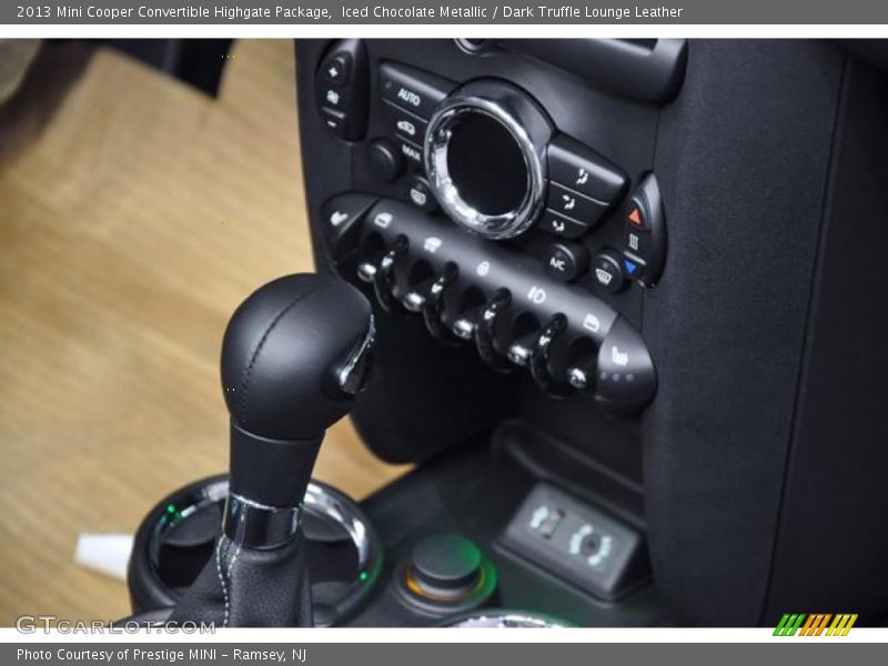 Controls of 2013 Cooper Convertible Highgate Package